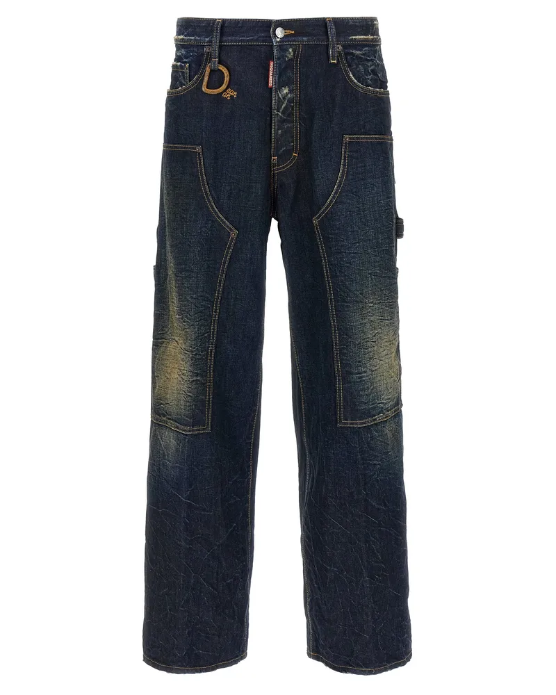 Dsquared2 lose Carpenter' Jeans Blue