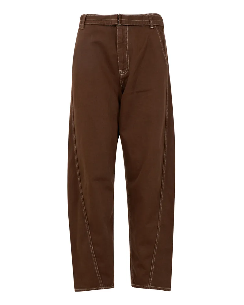 Semicouture Hose Weiß White