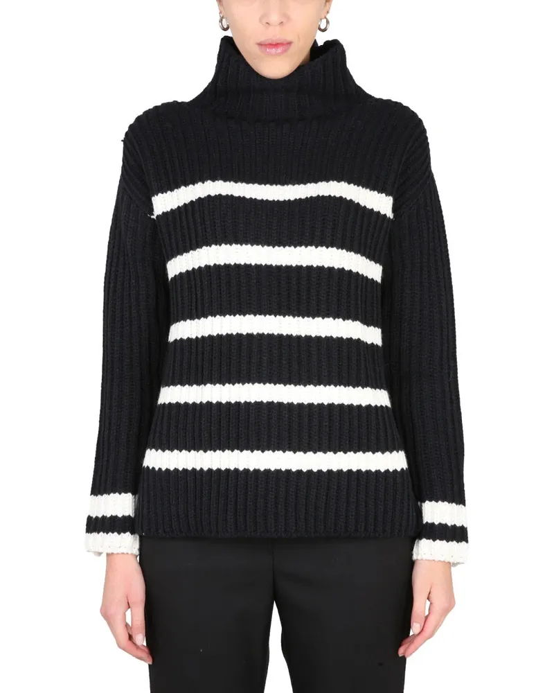 Stefano Mortari Stefano Mörtel Rollkragenpullover Hemd Black