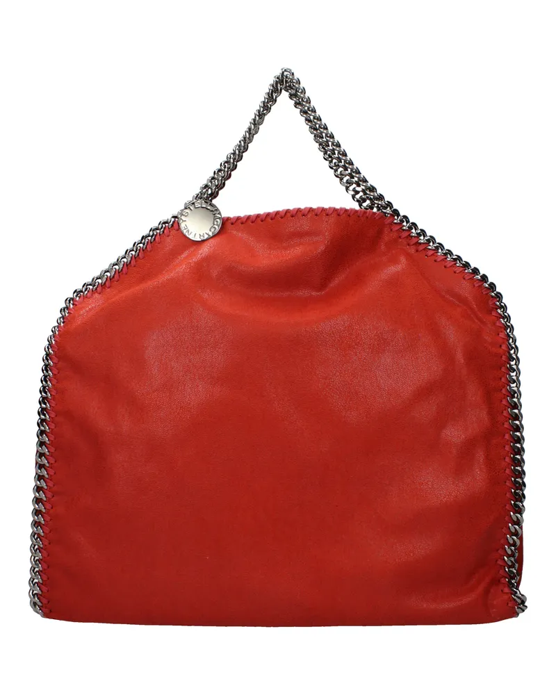 Stella McCartney Damens Handtaschen Eco Wildleder Rot/Rost -