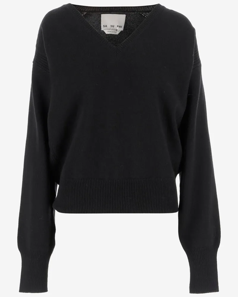 Sa Su Phi Lavinia Cashmere Pullover Black