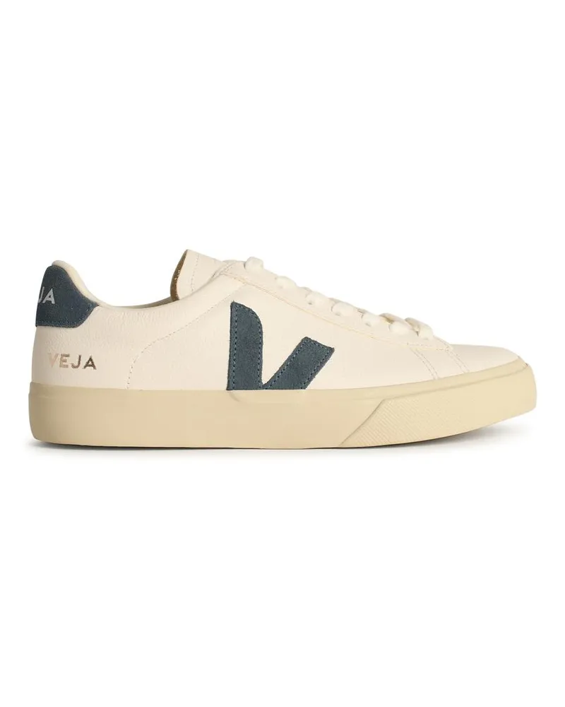 VEJA Campo Blu' weiße Lear -Sneakers White