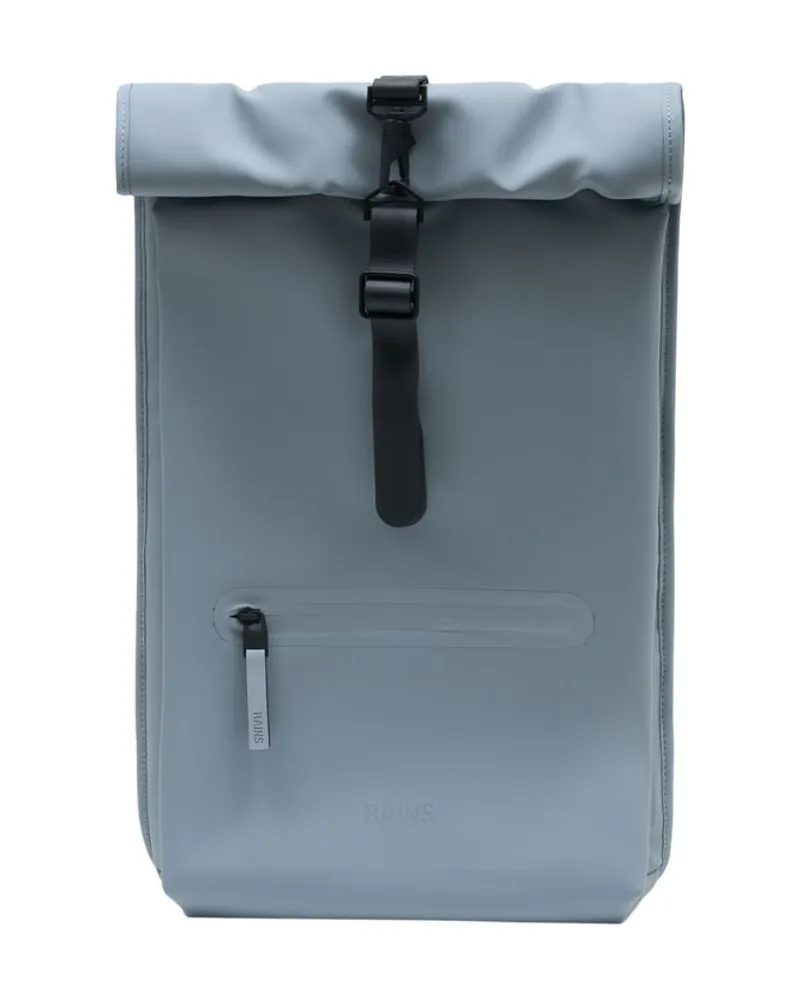 RAINS Rolltop W3 Rucksack  Synthetik Blau Blau