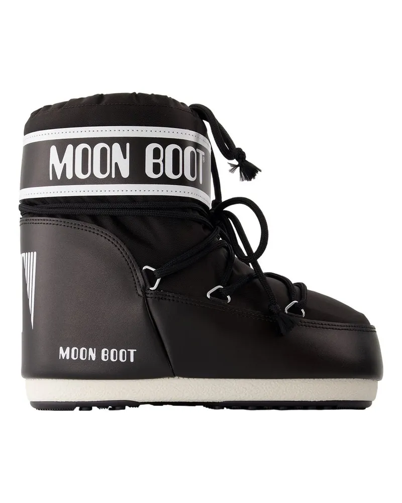 Moon Boot Icon Low Boots  Synthetic Schwarz Black