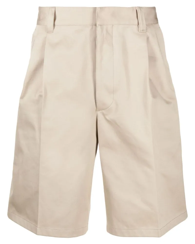 Prada Baumwollweitbein Bermudas Beige
