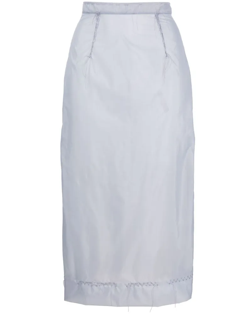 Maison Margiela Tulle Midi Rock Clear