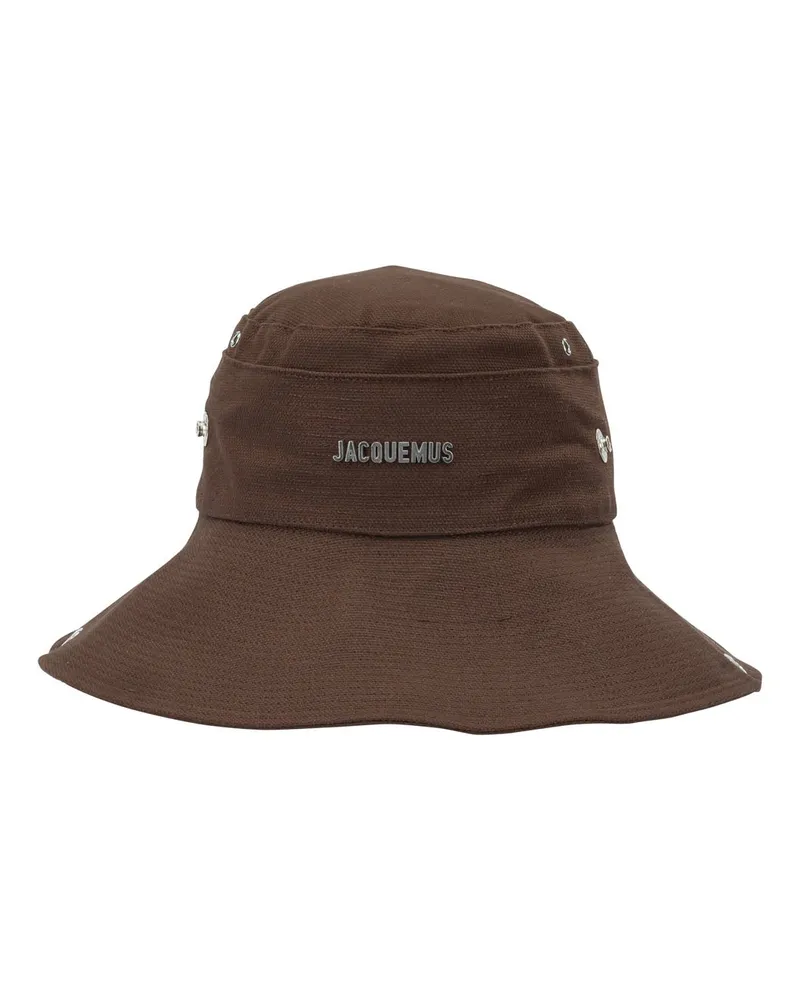 Jacquemus Fischerhut „De Nîmes Brown