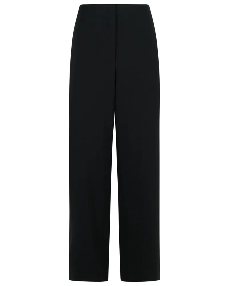 SPORTMAX Adelchi' schwarze Viskose -Hosen Black