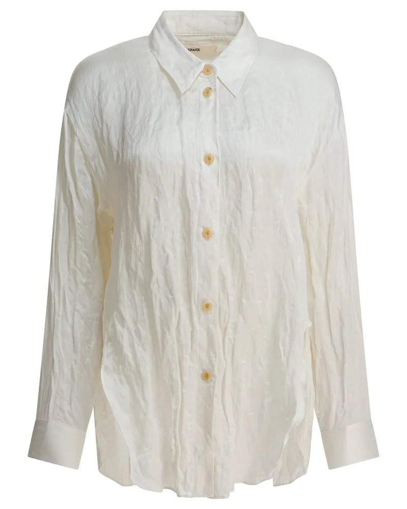 KHAITE Goya“-Shirt Grey