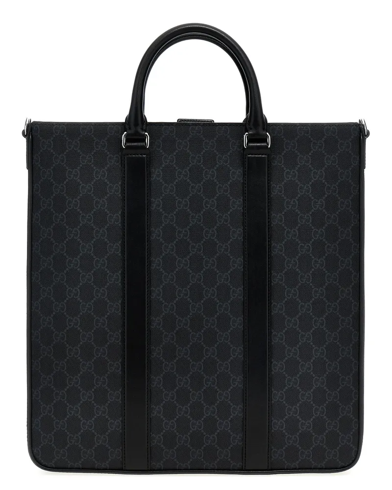 Gucci Gg' Mittelgroßer Shopper Black