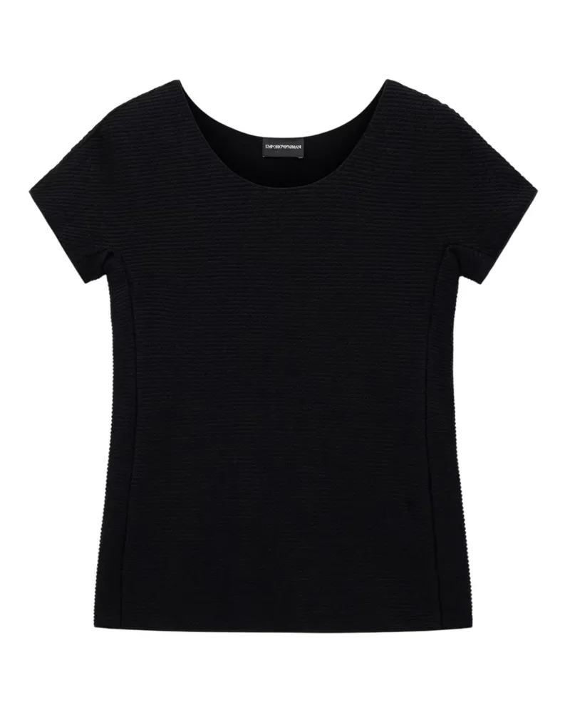 Emporio Armani Sweaters Schwarz Black