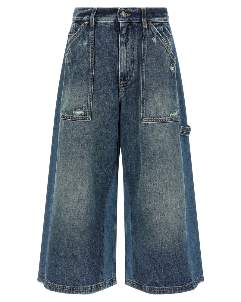 Dolce & Gabbana Jeans-Bermudashorts Blue