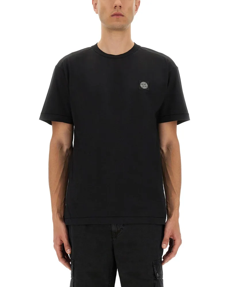 Stone Island Slim Fit T -Shirt Black