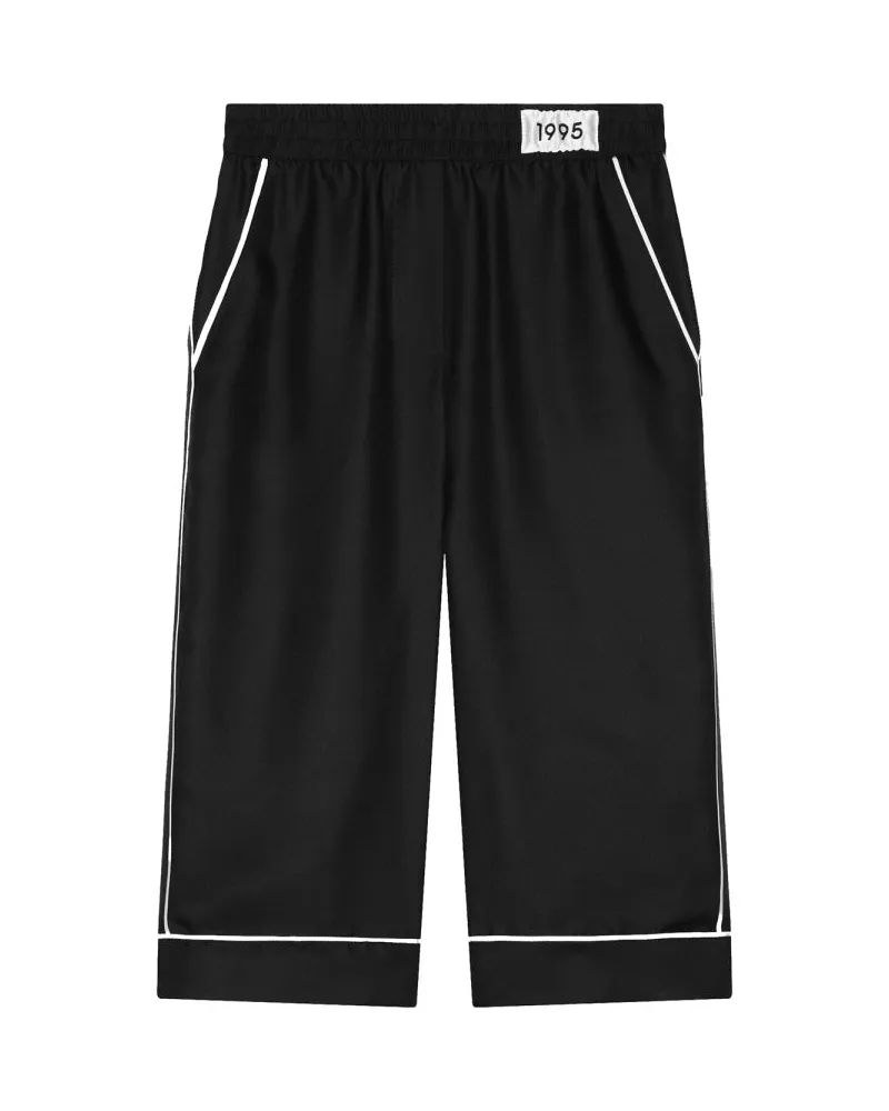 Dolce & Gabbana Wide Hosen Black