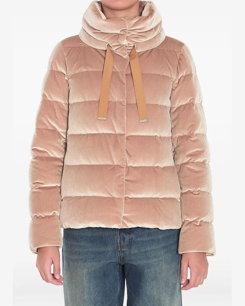 Herno Short Down Jacke Camel