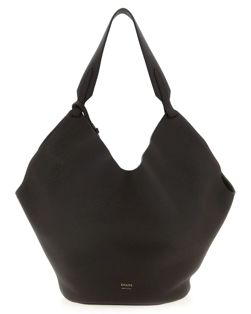 KHAITE Lotus Medium' Einkaufstasche Brown
