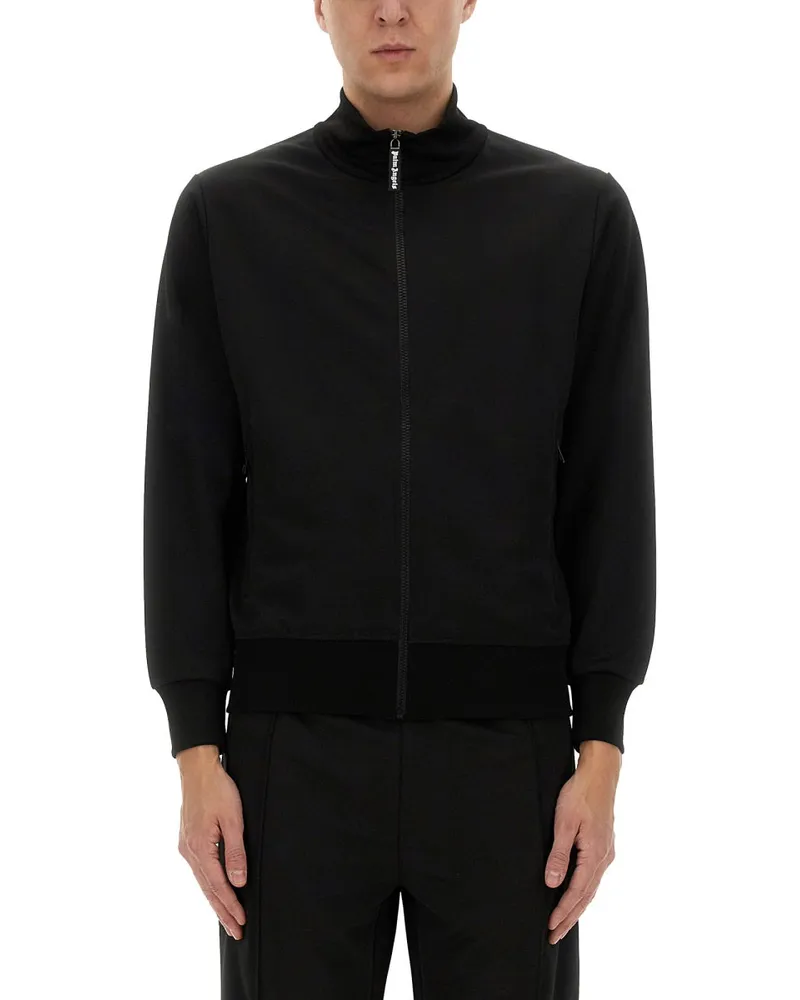 Palm Angels Track" Sweatshirt mit Logo Black
