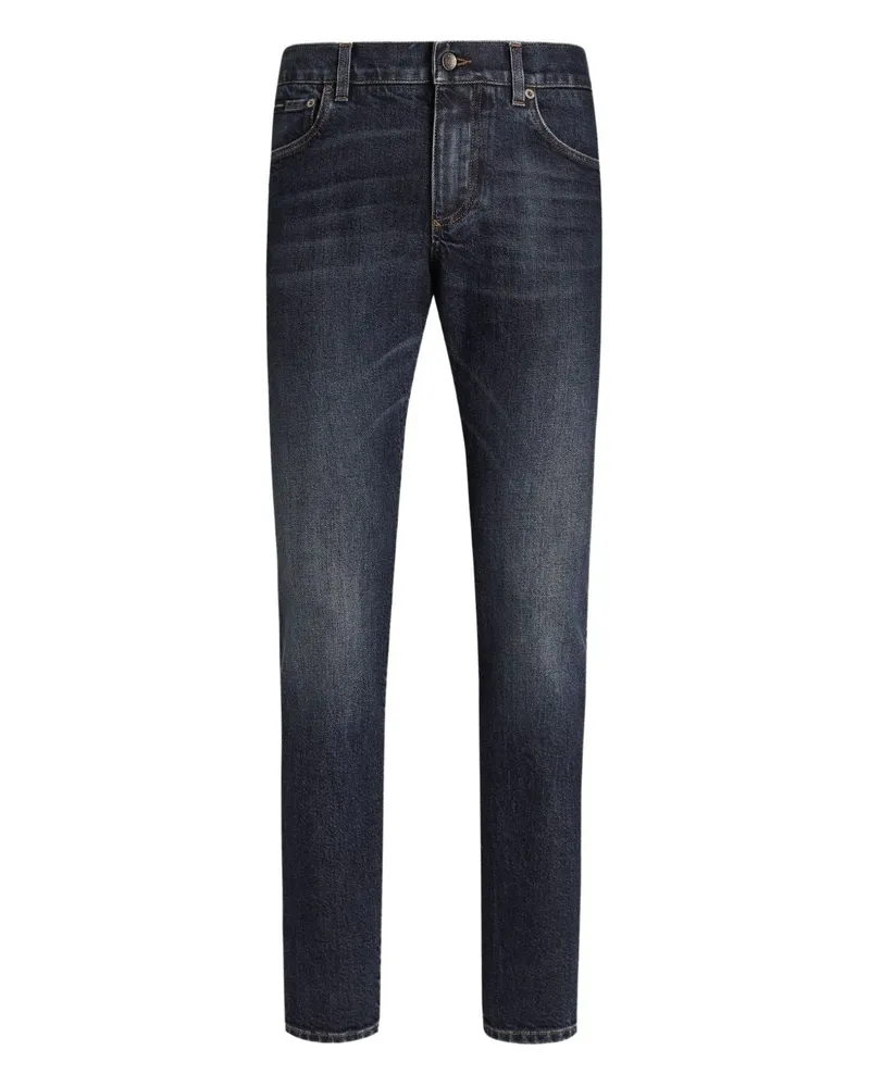 Dolce & Gabbana Denim -Baumwolljeans Blue