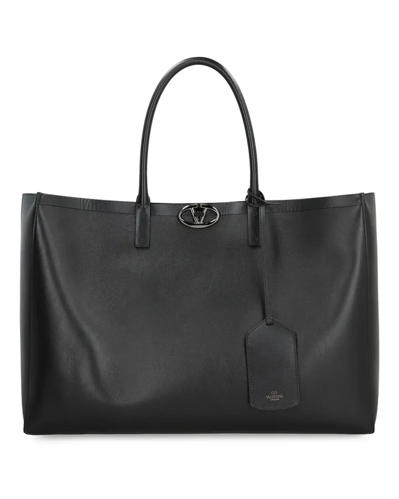Valentino Garavani Valentino Garavani Vlogo Locker Tasche Black