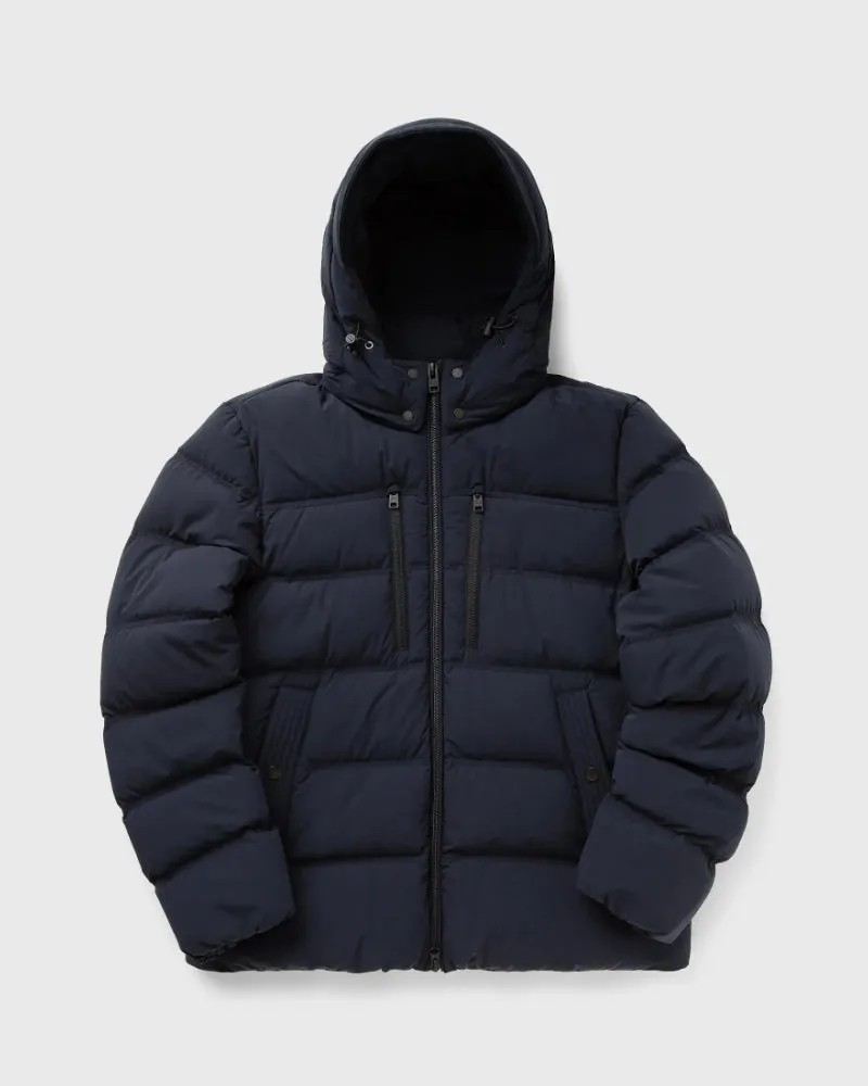 Woolrich Matt Stretch Pufferjacke Blue