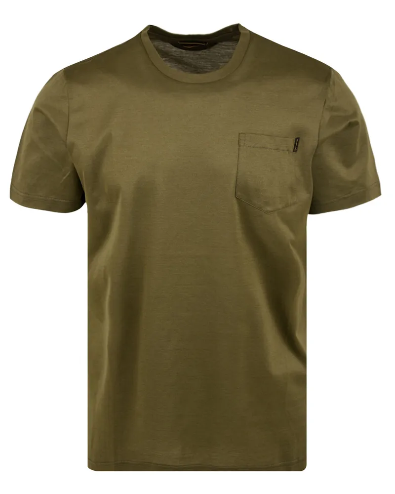 MOORER T -Shirts und Polos Grün Green