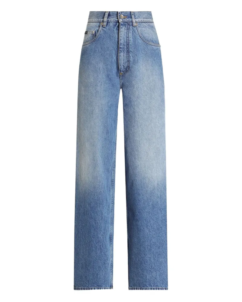 Dolce & Gabbana Denim -Baumwolljeans Clear