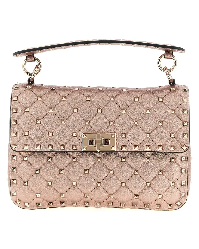 Valentino Garavani Valentino Garavani „Rockstud Spike“ Umhängetasche Pink
