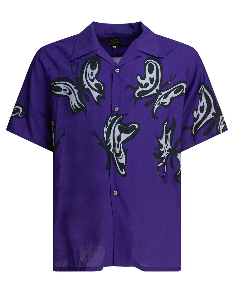 NEEDLES One Up“-Shirt Purple