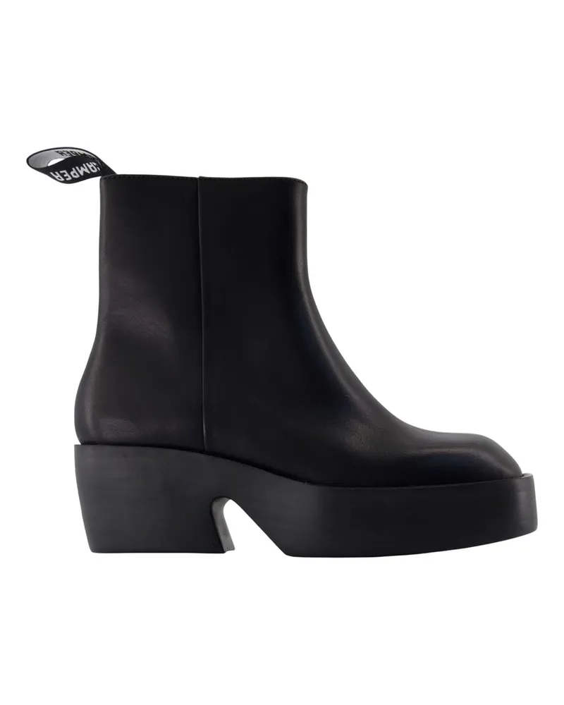 Camper Billie Stiefeletten  Leder Schwarz Black