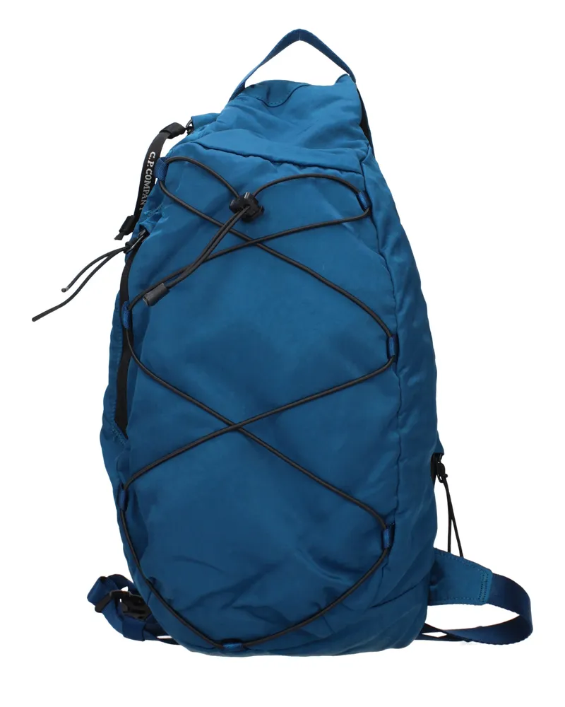 C.P. Company C.P. Firmenmänners Umhängetaschen aus Stoff in Blau/Deep Pacific -