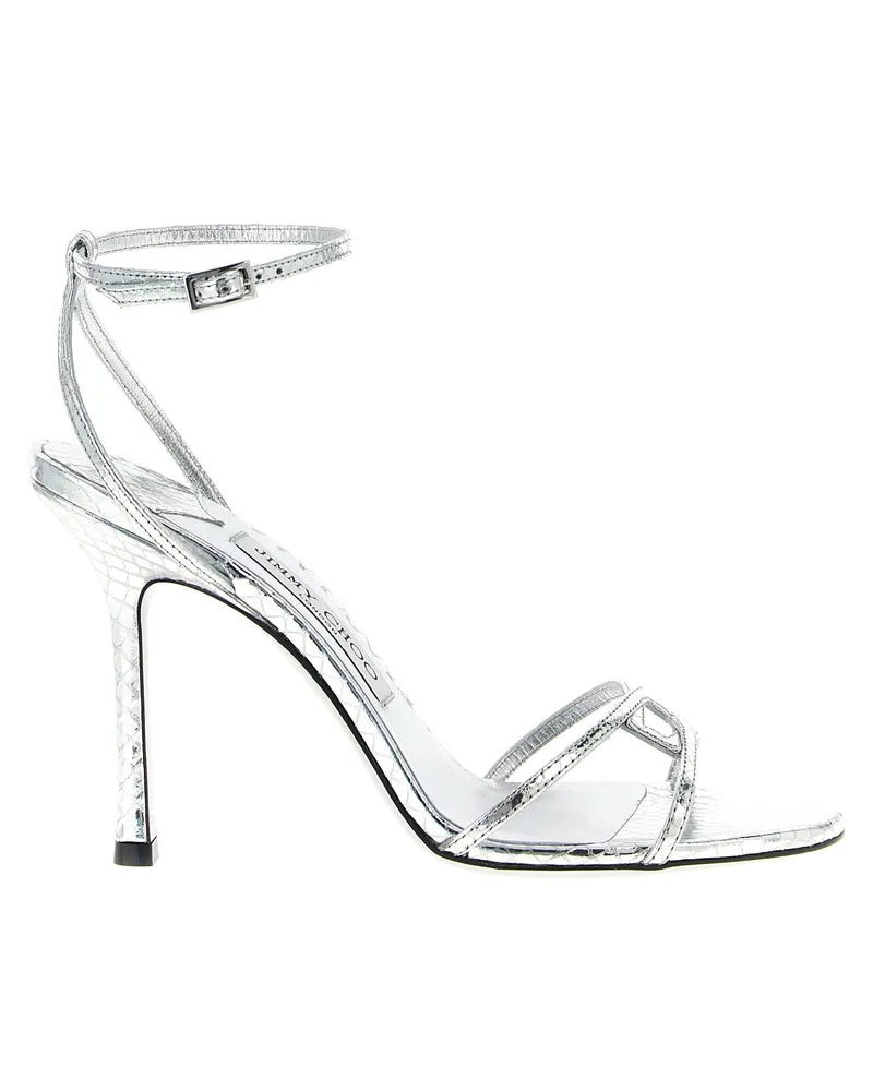 Jimmy Choo 1998 Leo' Sandalen Silver