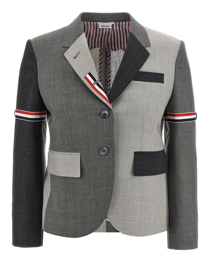 Thom Browne Fun Mix' Blazer Gray