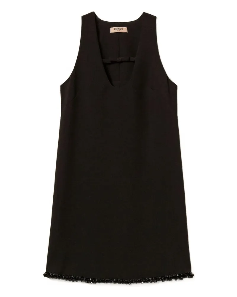 Twin-Set Doppelte Kleider schwarz Black