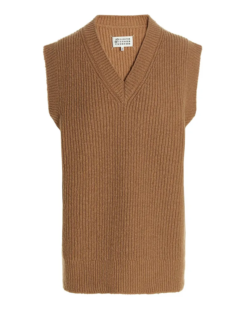 Maison Margiela gegen Nackenweste Beige