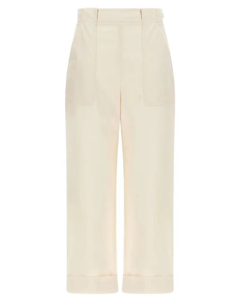 Max Mara Palio' Hosen White