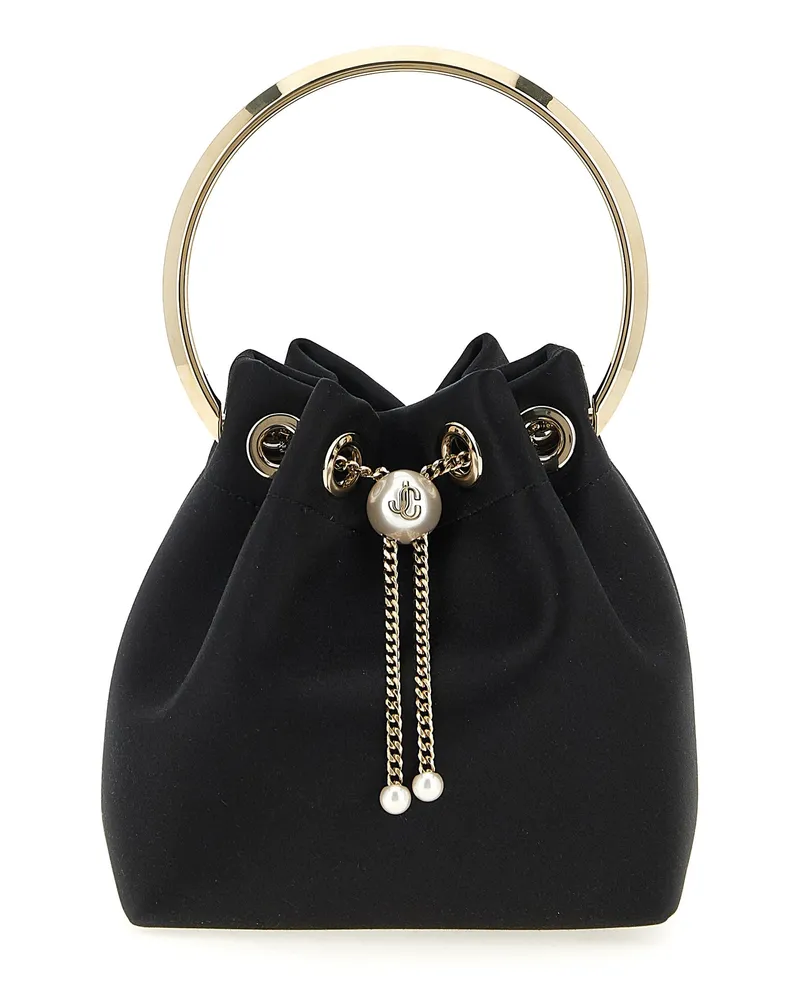 Jimmy Choo Bon Bon' Eimer -Tasche Black