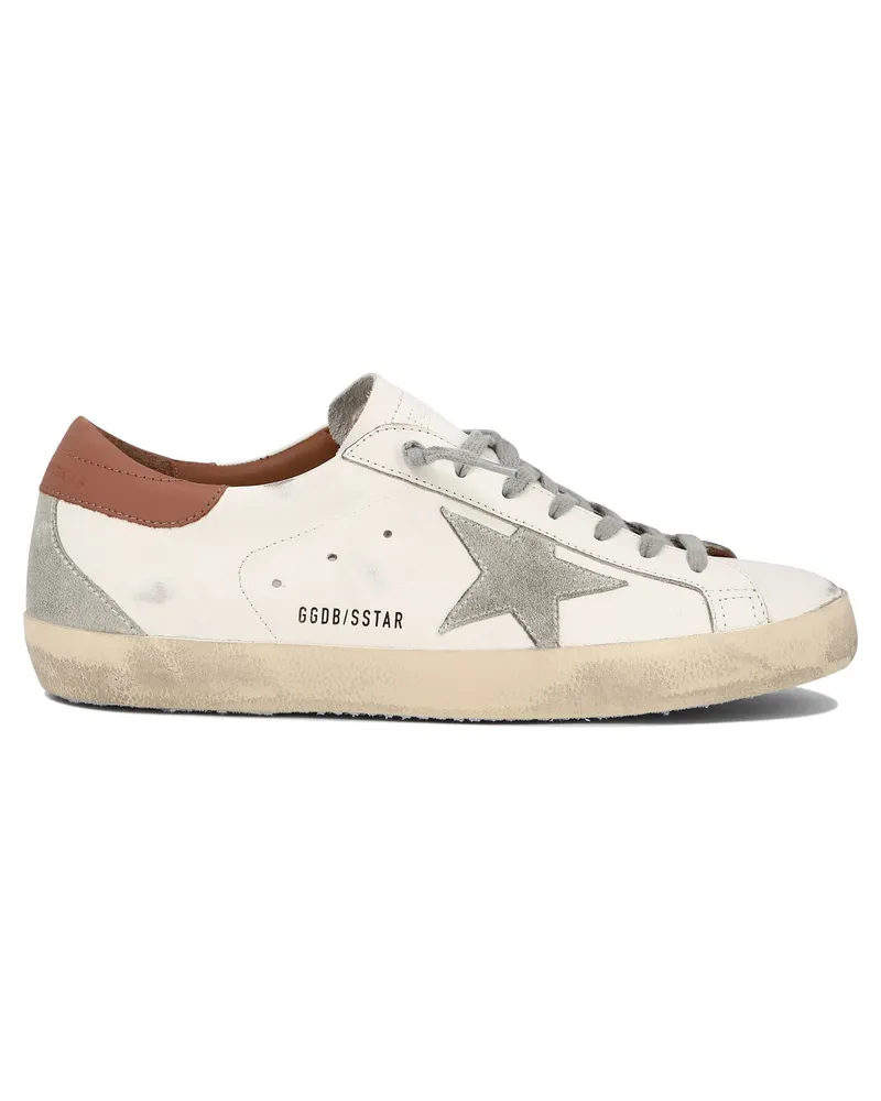 Golden Goose Superstar" -Nachse White