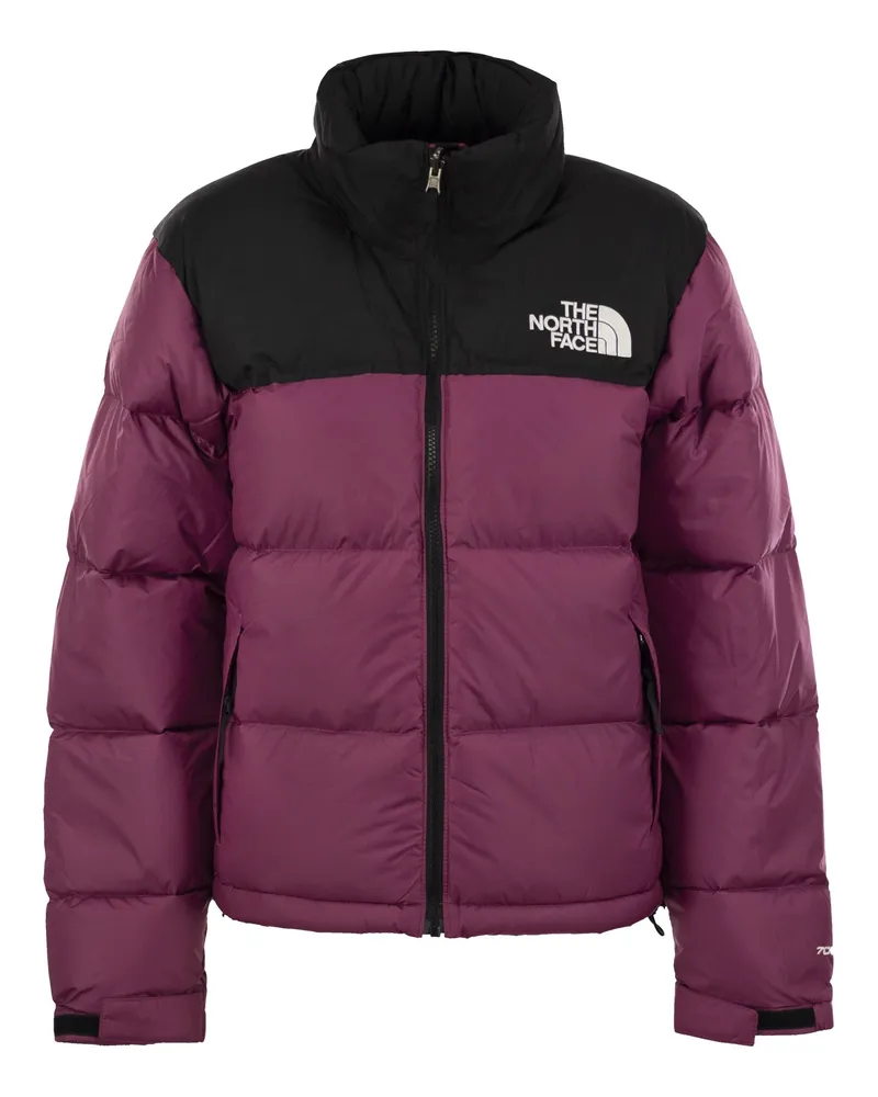 The North Face Die North Face Retro 1996 Zwei -Ton -Down -Jacke Bordeaux