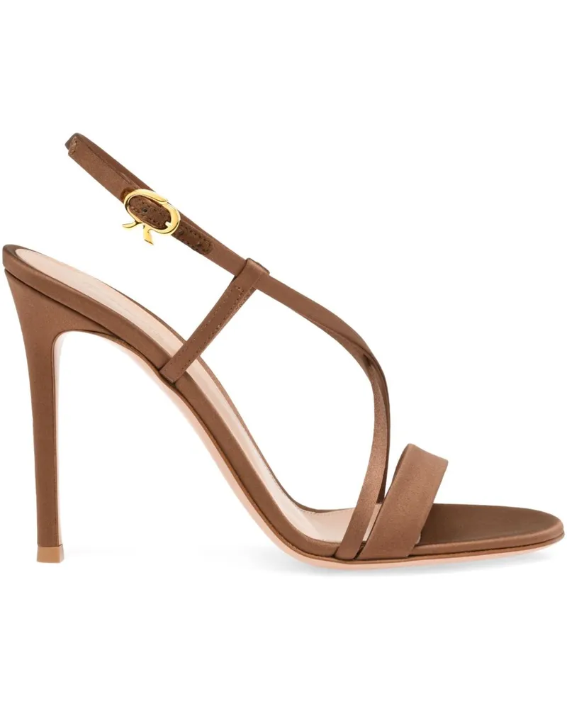 Gianvito Rossi Larisse Ferse Sandalen Leather