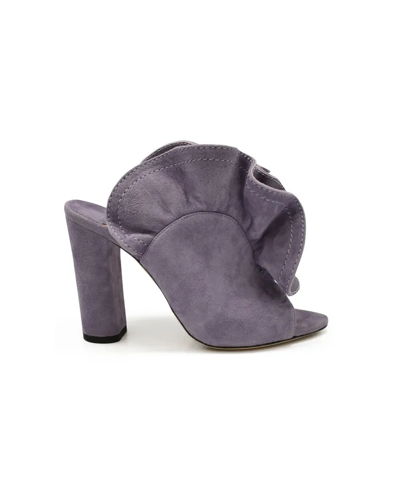 Jimmy Choo Haile 100 Maultiere Purple