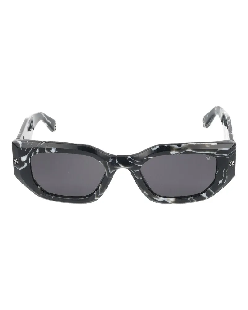 Philipp Plein Sonnenbrille  spp066 M 0 Z21 Nero Marmorizzato /21/135 0z21