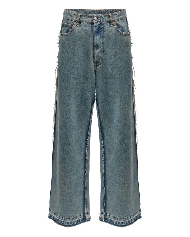 Maison Margiela gerade Beinjeans mit Rückwärts 963