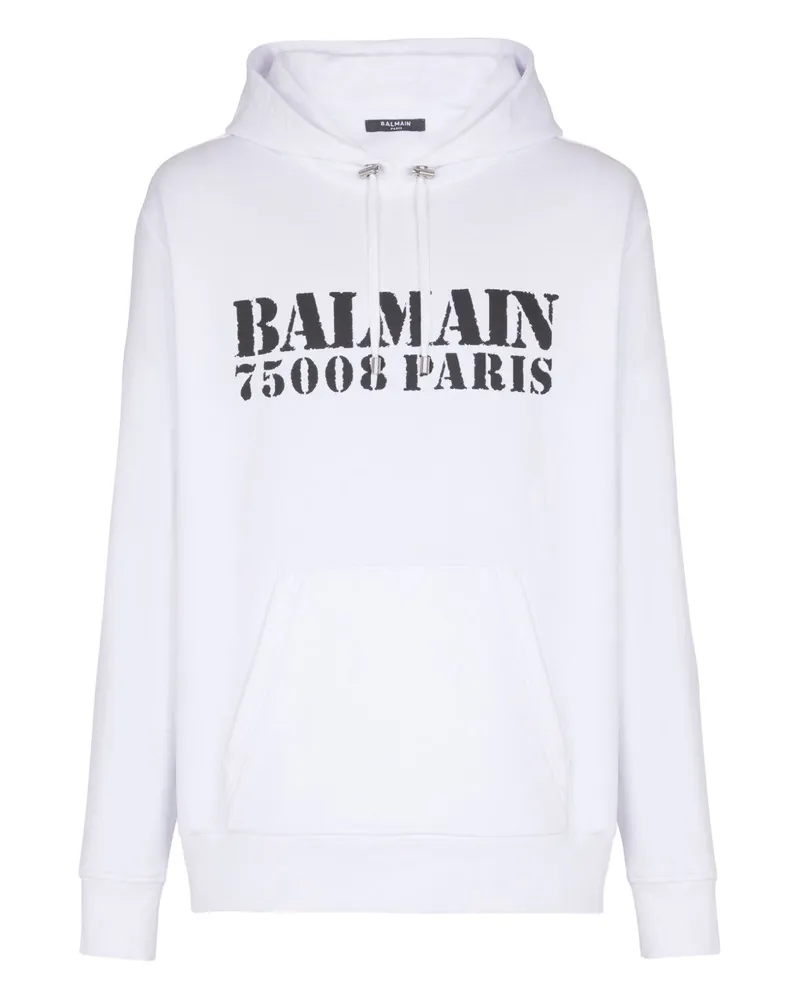 Balmain Pullover weiß White