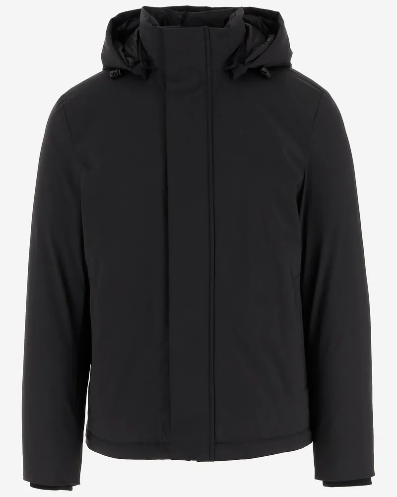Woolrich Stretch Nylonjacke Black