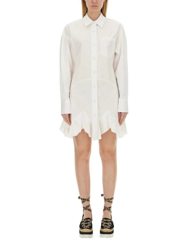 Stella McCartney Stella Mc Cartney Hemdkleid White