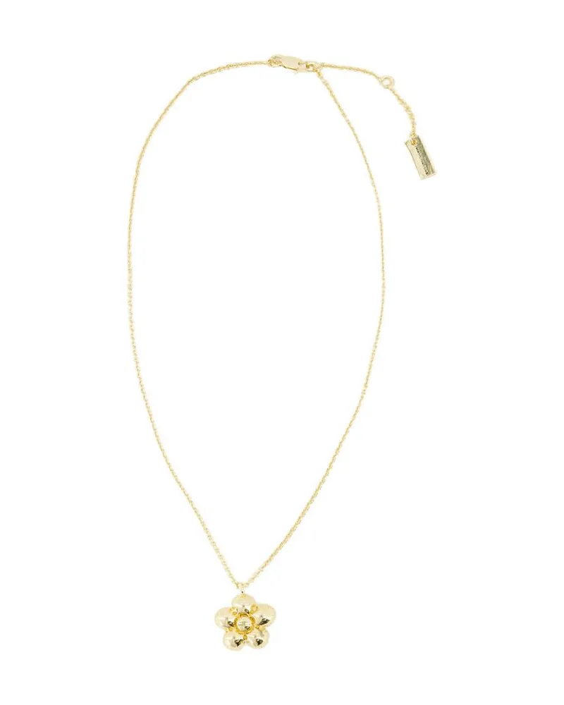Marc Jacobs Daisy Ballon Halskette  Metall Gold Gold