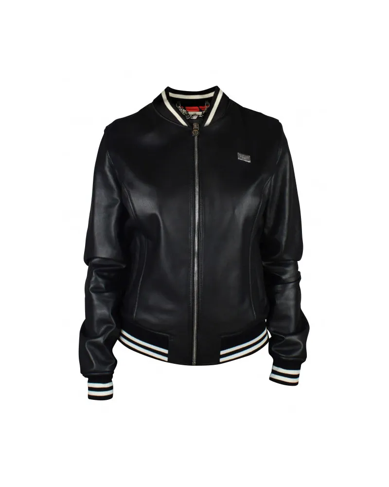 Philipp Plein Bomberjacke Black