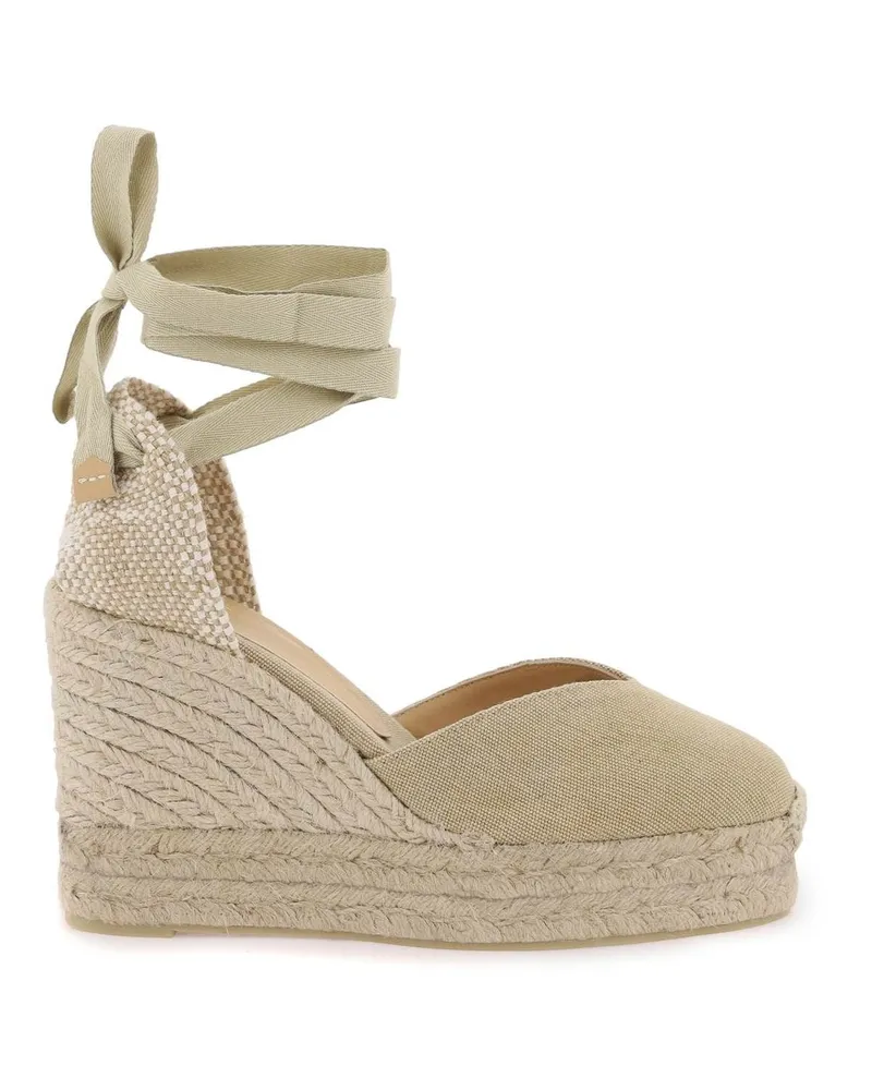 Castañer Chiara Wedge Espadrilles Beige