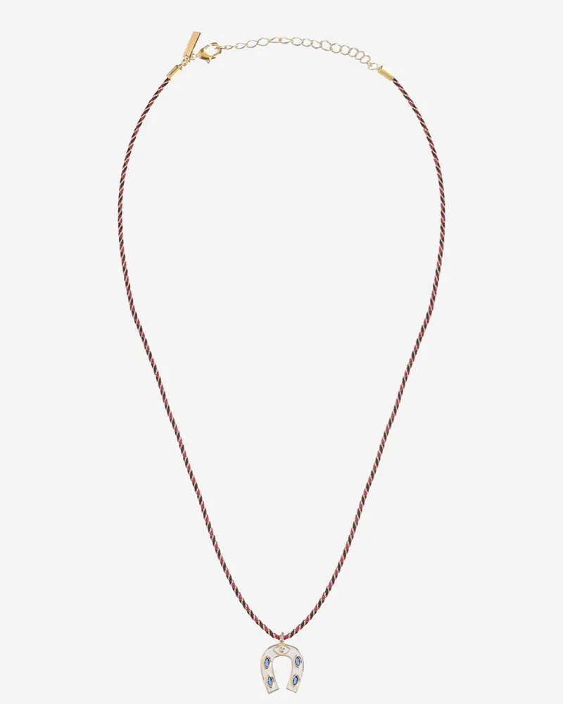 MYA BAY Mini-Hufeisen-Halskette Red