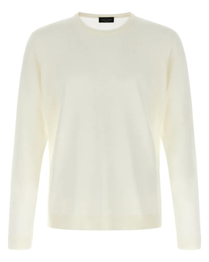 Roberto Collina Merino Wollpullover Beige